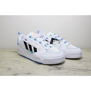 Adidas Original's ADI2000 Lifestyle Shoes Kid's (US 7 Unisex) White/Pulse Blue